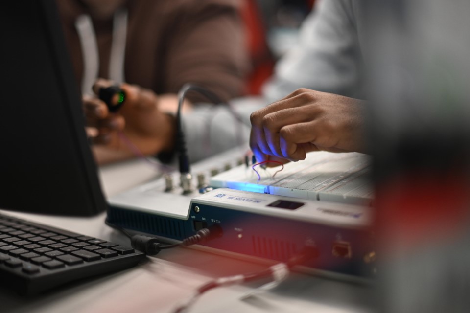 Electronic Engineering lab practical