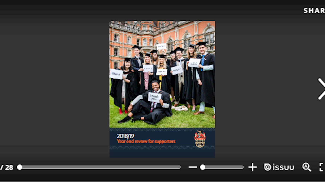 Year end review 2018/19 - read on Issuu