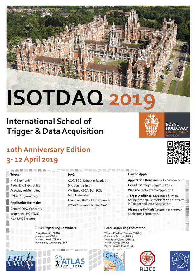 ISOTDAQ 2019 poster