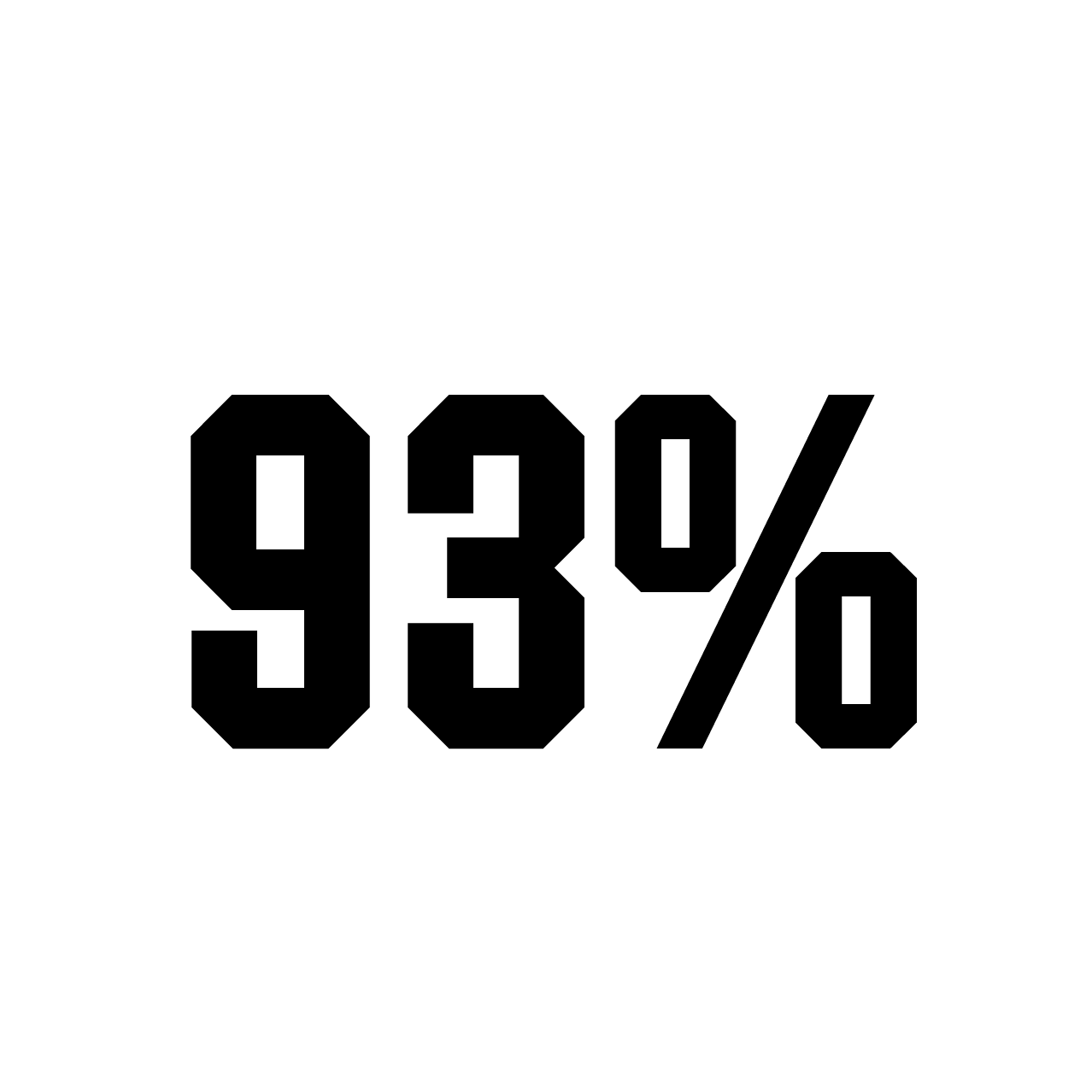 93% icon