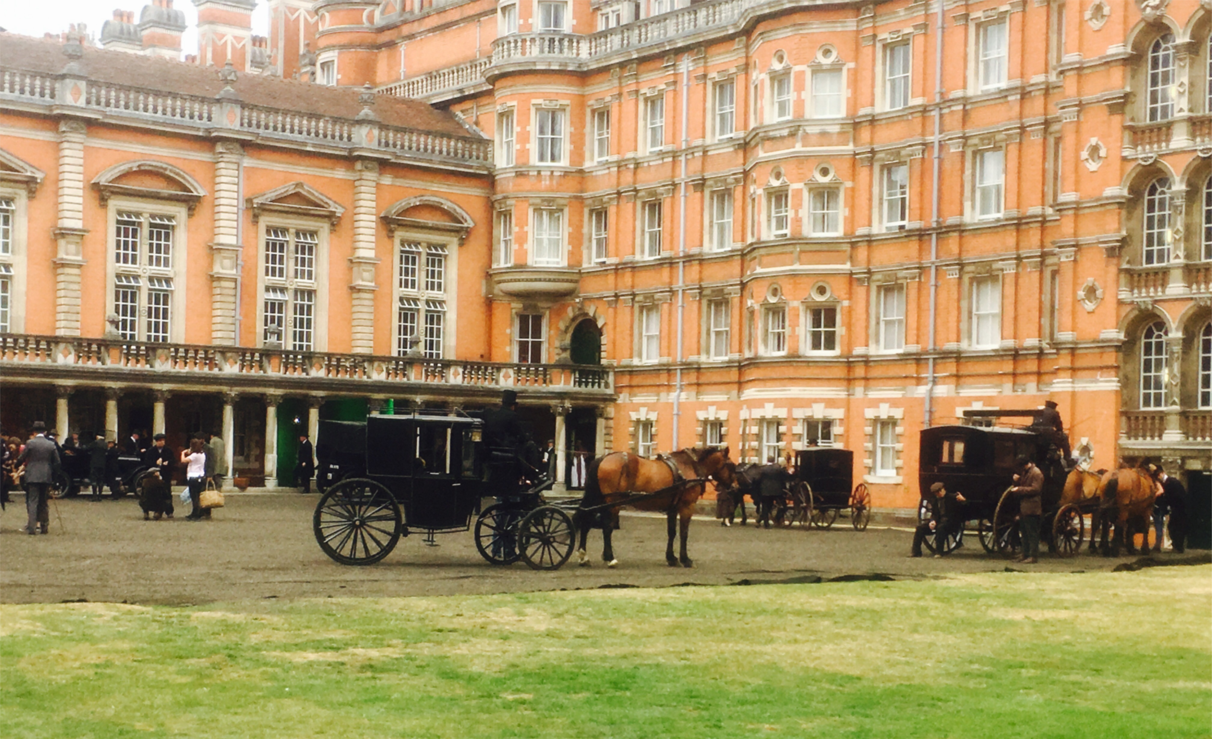 Born A King Filming At Royal Holloway