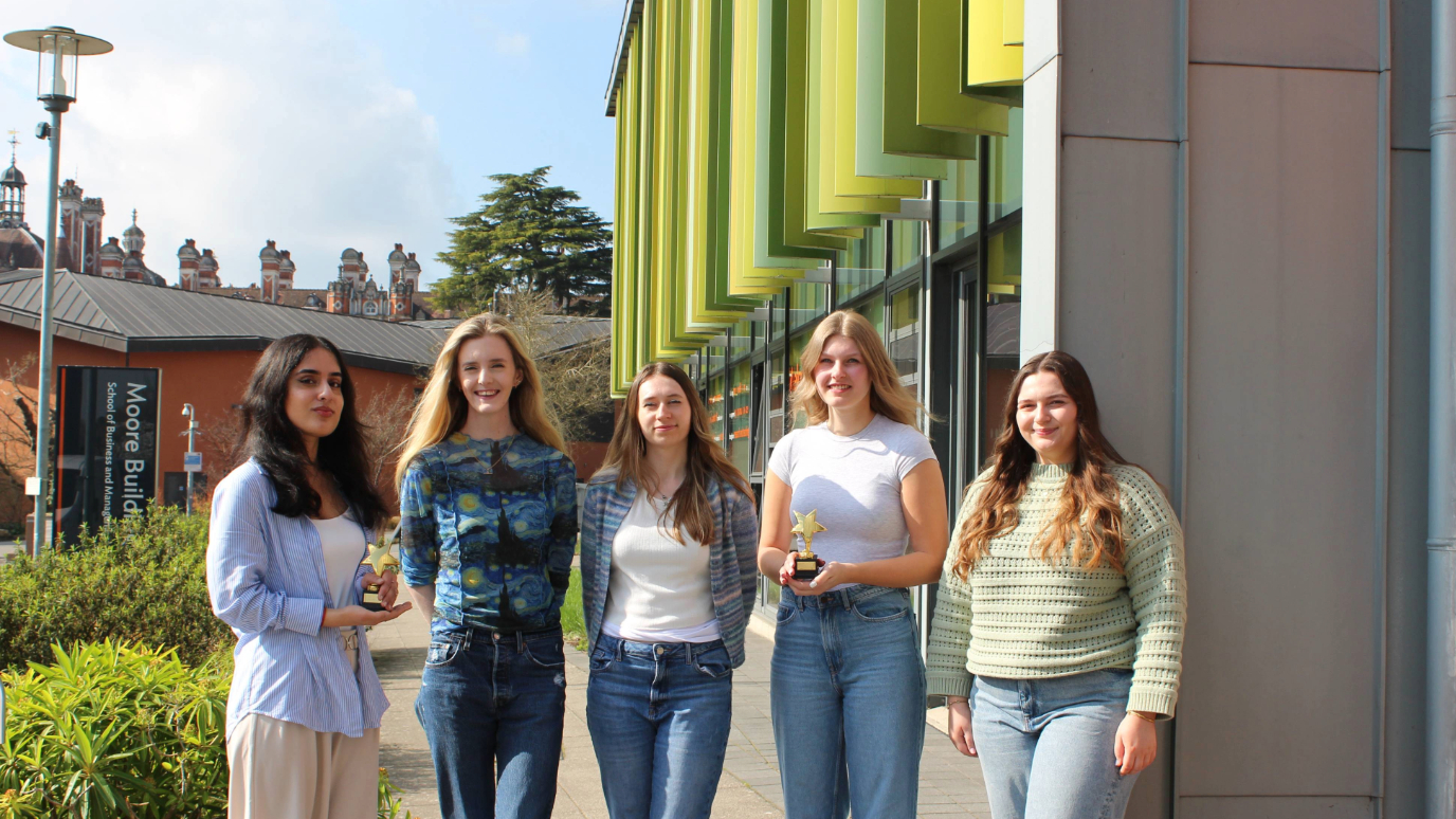 Advertising Award Winners 2025 Group - School of Business and Management 20250327