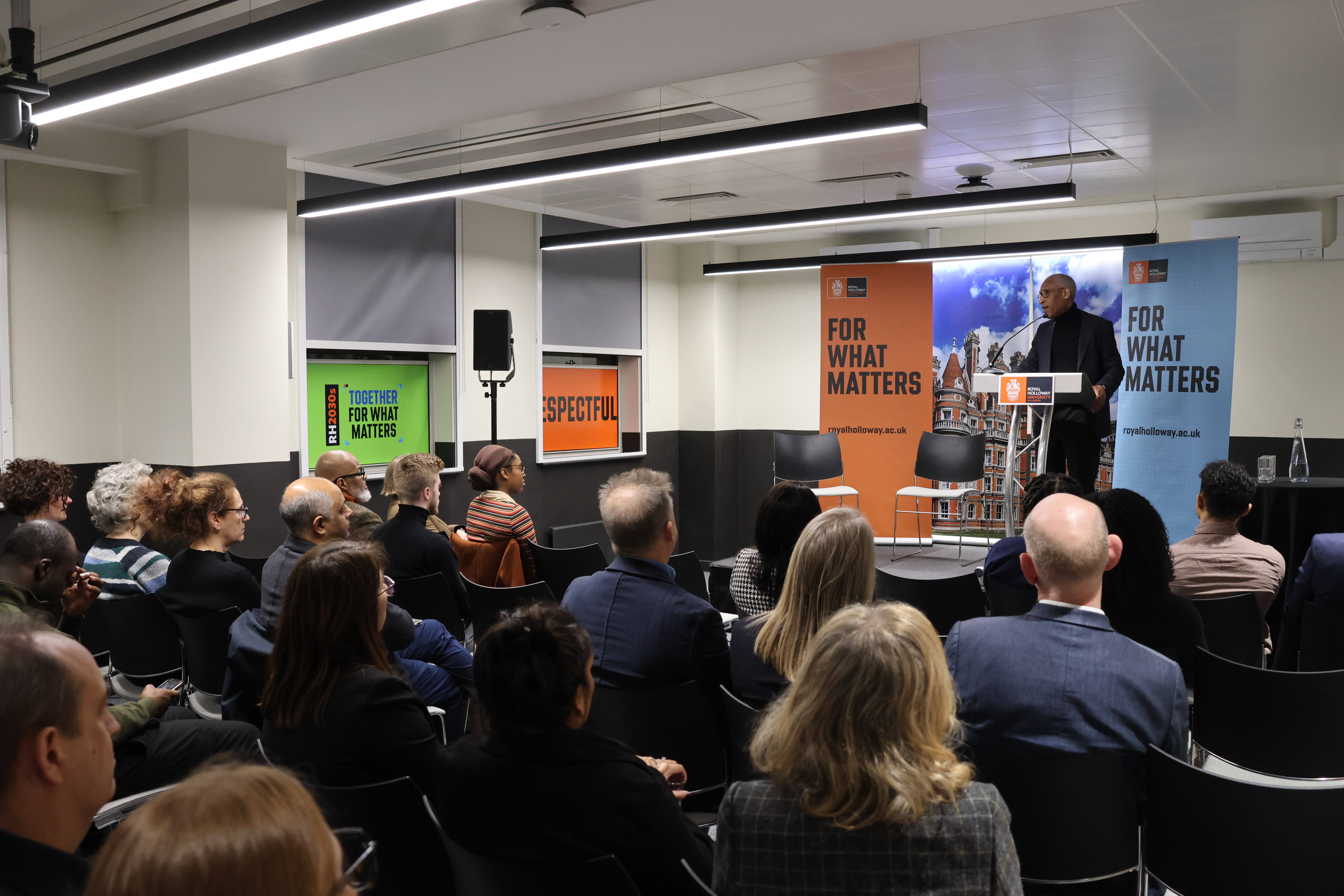 Lord Woolley at Stewart House