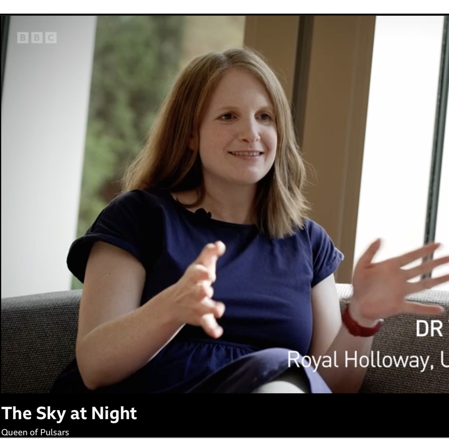 Dr Vanessa Graber on BBC Sky at Night